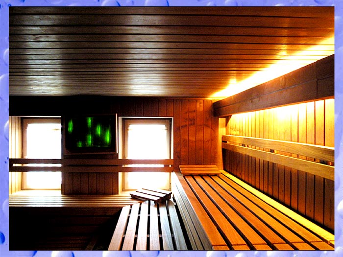 Finnische Sauna